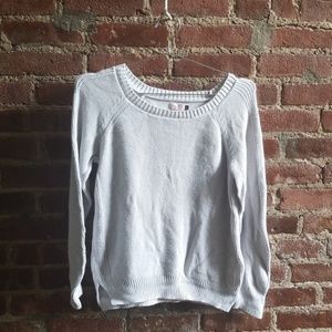 SO gray knit sweater